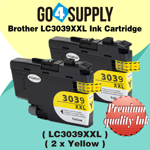 Compatible Yellow Brother 3039 LC3039XXL LC-3039XXL Ink Cartridge Used for Brother MFC-J5845DW/MFC-J5845DW XL/MFC-J5945DW/MFC-J6545DW/MFC-J6545DW XL/MFC-J6945DW Printer