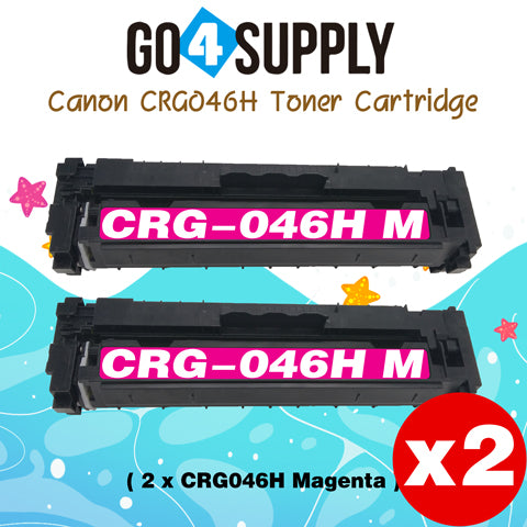 Compatible (High-Yield) Magenta CANON CRG046H Toner Cartridge Used for Color imageCLASS LBP654Cdw/MF735Cdw/MF731Cdw/MF733Cdw, Color i-SENSYS LBP654Cx/653Cdw/MF732Cdw/734Cdw/735Cx; Satera MF731Cdw/LBP654C/LBP652C/LBP651C/MF735Cdw/MF733Cdw