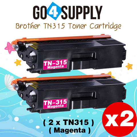 Compatible Brother Magenta TN-315 TN315 Toner Cartridge Used for Brother HL-4140CN HL-4150CDN HL-4570CDWT HL-4570CDW MFC-9460CDN MFC-9560CDW DCP-9055CDN DCP-9270CDN Printers