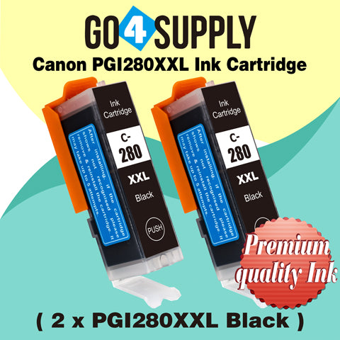 Compatible Large Black Canon PGI280 PGI280XXL PGI-280XXL Ink Cartridge PGI280XL PGI-280XL Used for PIXMA TS702/TR7520/TR8520/TR8620/TS6120/TS6220/TS6320/TS8120/TS8220/TS8320/TS9120/TS9520/TS9521C Printers