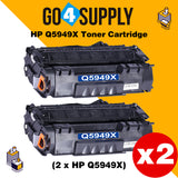 Compatible Black HP 5949 5949X Q5949X Toner Cartridge Used for HP LaserJet 1160/1320/1320N/1320TN/3390MFP/3392MFP/P2014/P2015/M2727