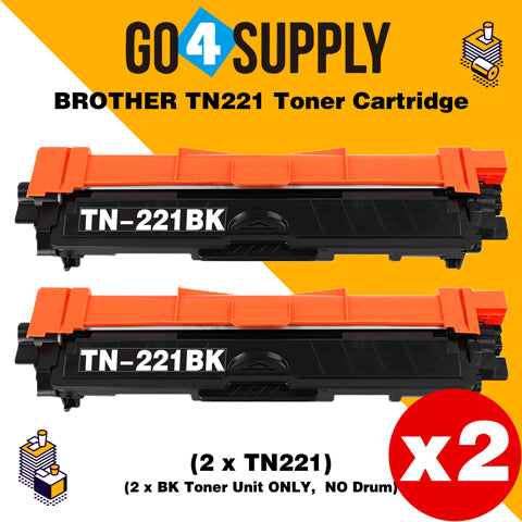 Compatible Black Brother TN221 TN-221 Toner Unit Used for Brother HL-3140CW/ HL-3142CW/ HL-3150CDW/ HL-3152CDW/ HL-3170CDW/ HL-3172CDW/ MFC-9130CW/ MFC-9140CDN/ MFC-9330CDW/ MFC-9340CDW; DCP-9020CDW Printer