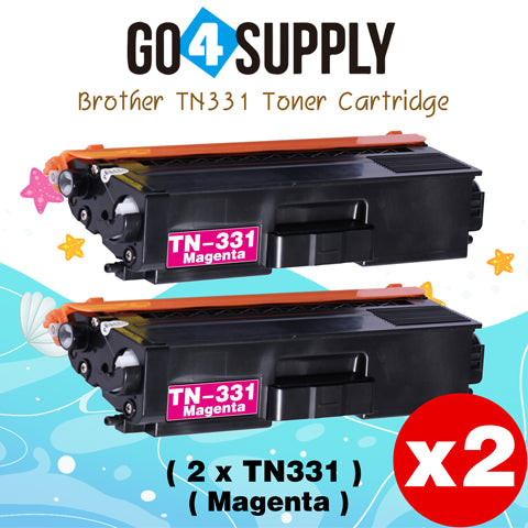 Compatible Brother Magenta TN331 TN-331 Toner Cartridge Used for HL8250CDN/L8350CDW/L8400CDN/L8600CDW/L8850CDW
