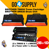 Compatible Kits Combo Brother TN850 TN-850 Toner Unit with DR820 DR-820 Drum Unit Used for MFC-L5700DW/L5800DW/L5850DW/L5900DW/L6700DW/L6750DW/L6800DW/L6900DW Printer