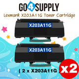 Compatible Lexmark X203A11G X203A21G X203 Toner Cartridge Used for Lexmark X203 X203N X204 X204N Series Printer