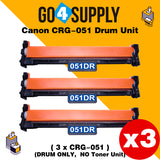 Compatible (DRUM ONLY) Canon CRG051 CRG-051 Cartridge 051 Black (2170C001) Drum Unit Used for Canon ImageCLASS LBP162dw MF264dw MF267dw MF269dw Printer