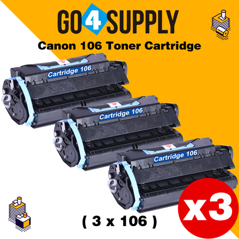 Compatible Black Canon 106 Series Toner Cartridge Used for Canon MF6530 MF6531 MF6540 MF6550 MF6560 MF6580 MF6590 MF6595; LaserCLASS 810/830i Printers