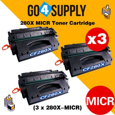 Compatible HP 80X 280X CF280X Toner Cartridge Replacement for HP LaserJet Pro 400 M401a/d/n/dn/dw, Pro 400 M425dn/dw