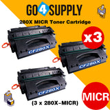 Compatible MICR Toner Cartridge Replacement for HP 80X 280X CF280X Used for HP LaserJet Pro 400 M401a/d/n/dn/dw, LaserJet Pro 400 M425dn/dw Printers