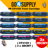 Compatible Set Combo HP 410X CF410X CF411X CF412X CF413X Toner Cartridge Used for Color LaserJet Pro M452dw/452dn/452nw, Color LaserJet Pro MFPM477fnw/M477fdn/M477fdw, Color LaserJet Pro MFP M377dw Printers