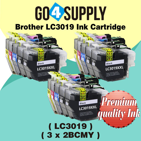 Compatible Set Combo Brother 3019 LC3019XXL LC-3019XXL Ink Cartridge Used for Brother MFC-J5330DW/ MFC-J6530DW/ MFC-J6730DW/ MFC-J6930DW Printer