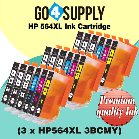 Compatible Set Combo HP 564xl Ink Cartridge Used for Photosmart D5445/D5460/D5463/D5468/C5324/C5370/C5373/C5380/C5383/C5388/C5390/C5393/C6340/C6350/C6380/C6375/B8550/C6324/D5400/D7560 Printer