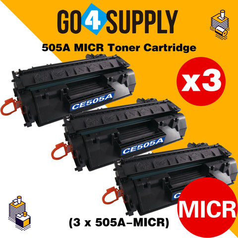 Compatible MICR Toner Cartridge Replacement for HP 05A 505A CE505A Used for HP P2030/2035/2035n/P2050/2055d/2055n/2055x Printers