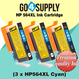 Compatible Cyan HP 564xl Ink Cartridge Used for Photosmart 5510/5511/5512/5514/5515/5520/5522/5525/6510/6512/6515/6520/7510/7515/7520/B109a/B109n/B110a/B110c Printer
