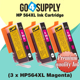Compatible Magenta HP 564xl Ink Cartridge Used for Photosmart Plus B209a/ B210a/B210b/B210c/B210d/B210e/Officejet 4610/4620 Printer