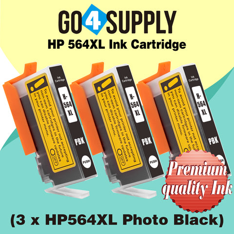 Compatible Photo Black HP 564xl Ink Cartridge Used for Photosmart premium C309a/C309g/C309n/C310a/C310b/ C310c/C410a/C410b/C410d; Photosmart eStation C510a; Photosmart Plus B210b Printer