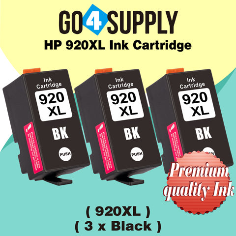 Compatible Black HP 920xl Ink Cartridge Used for HP Officejet 6000 /6500 /6500 Wireless/6500A /7000/7500/7500A Printers