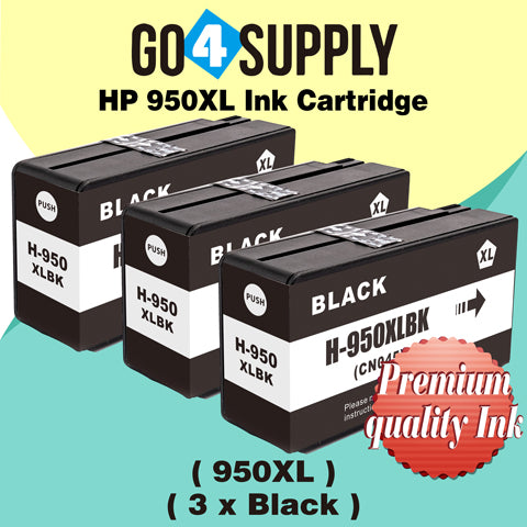 Compatible Black HP 950xl Ink Cartridge Used for HP Officejet Pro 251dw/276dw/8100/8600/8610/8620/8630/8640/8650/8660/8615/8616/8625 Printer