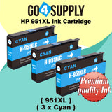 Compatible Cyan HP 951xl Ink Cartridge Used for HP Officejet Pro 251dw/276dw/8100/8600/8610/8620/8630/8640/8650/8660/8615/8616/8625 Printer