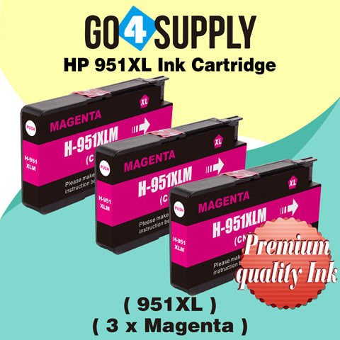 Compatible Magenta HP 951xl Ink Cartridge Used for HP Officejet Pro 251dw/276dw/8100/8600/8610/8620/8630/8640/8650/8660/8615/8616/8625 Printer