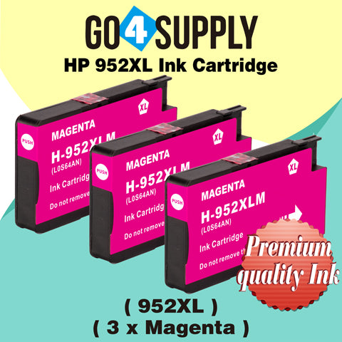 Compatible Magenta HP 952xl Ink Cartridge Used for HP OfficeJet Pro 7720/7740/8210/8216/8702/8710/8715/8720/8725/8730/8740 All-in-One Printer
