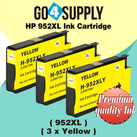 Compatible Yellow HP 952xl Ink Cartridge Used for HP OfficeJet Pro 7720/7740/8210/8216/8702/8710/8715/8720/8725/8730/8740 All-in-One Printer