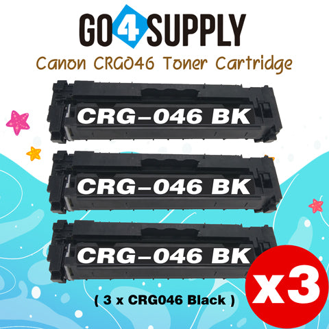 Compatible (Standard-Yield) Black CANON CRG046 CRG-046 Toner Cartridge Used for Color imageCLASS LBP654Cdw/MF735Cdw/MF731Cdw/MF733Cdw; Color i-SENSYS LBP654Cx/653Cdw/MF732Cdw/734Cdw/735Cx; Satera MF731Cdw/LBP654C/LBP652C/LBP651C/MF735Cdw/MF733Cdw