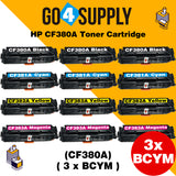 Compatible Set Combo HP 312A CF380A CF381A CF382A CF383A Toner Cartridge Used for HP Color laserJet Pro M476dn MFP/M476dw MFP/M476dnw MFP Printer