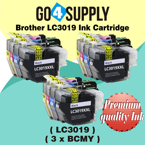 Compatible Set Combo Brother 3019 LC3019XXL LC-3019XXL Ink Cartridge Used for Brother MFC-J5330DW/ MFC-J6530DW/ MFC-J6730DW/ MFC-J6930DW Printer