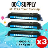 Compatible HP Q6000A 124A Q6001A Cyan Toner Cartridge to use for Color Laser Jet 1600 2600n 2605dn 2605dtn CM1015mfp CM1017mfp Printers