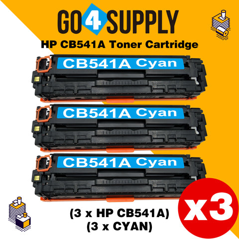 Compatible HP Cyan CB541A Toner Cartridge Used for HP Color laserJet  CP1213/ 1214/ 1215/ 1216/ 1217; CP1510/ 1513/ 1514/ 1515/ 1516n;  CP1517/ 1518/ 1519ni;  CP1210/1520/1525 Printer