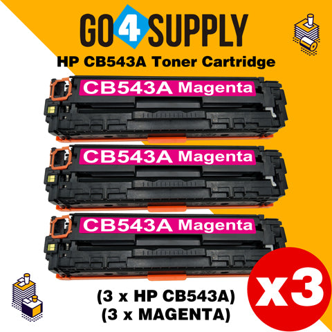 Compatible HP Magenta CB543A Toner Cartridge Used for HP Color laserJet CM1300MFP/ CM1312MFP Series/ CM1312cb /eb/wb/ci/ei/wi/nfi MFP Printer