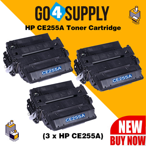 Compatible HP 55A 255A CE255A Toner Cartridge Used for HP Laserjet Enterprise P3015/P3015d/P3015dn/P3015x Printer