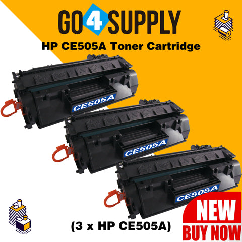Compatible HP 05A 505A CE505A Toner Cartridge Replacement for HP P2030/2035/2035n/P2050/2055d/2055n/2055x
