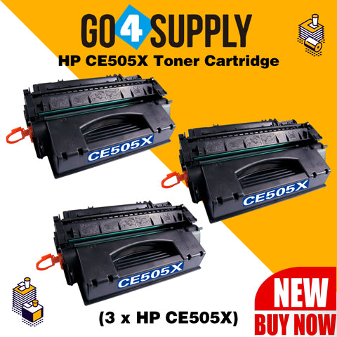 Compatible HP 05X 505X CE505X Toner Cartridge Replacement for HP P2050/2055d/2055n/2055x