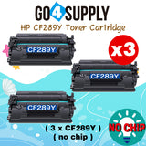 Compatible HP (NO CHIP) Black CF289Y 89Y Toner Cartridge Replacement for HP Enterprise M507n/M507dn/M507/507dng; MFP M528dn/M528f/M528c/M528z