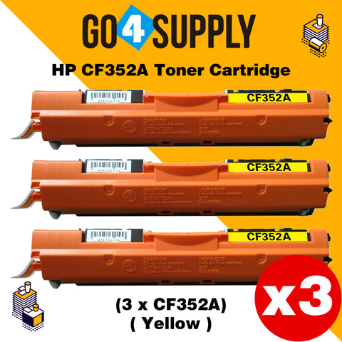 Compatible Yellow HP 352 CF352A 352A Toner Cartridge Used for HP Laserjet Pro M176/m176fn/M177/177FW Printer