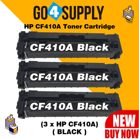 Compatible Black HP 410A CF410A Toner Cartridge Used for Color LaserJet Pro M452dw/452dn/452nw, Color LaserJet Pro MFPM477fnw/M477fdn/M477fdw, Color LaserJet Pro MFP M377dw Printers