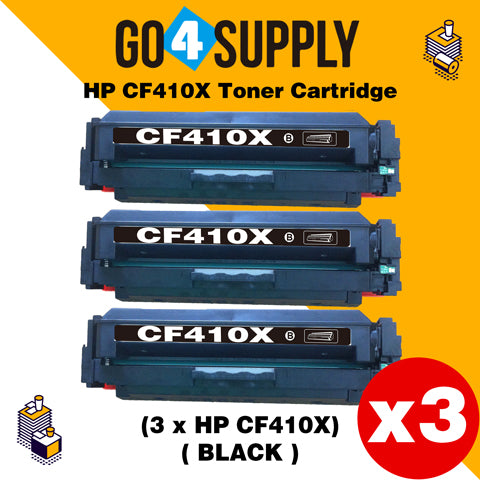 Compatible Black HP 410X CF410X Toner Cartridge Used for Color LaserJet Pro M452dw/452dn/452nw, Color LaserJet Pro MFPM477fnw/M477fdn/M477fdw, Color LaserJet Pro MFP M377dw Printers