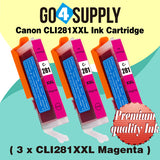 Compatible Magenta Canon CLI281 CLI281XXL CLI-281XXL Ink Cartridge CLI281XL CLI-281XL Used for PIXMA TS702/TR7520/TR8520/TR8620/TS6120/TS6220/TS6320/TS8120/TS8220/TS8320/TS9120/TS9520/TS9521C Printers