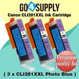 Compatible Photo Blue Canon CLI281 CLI281XXL CLI-281XXL Ink Cartridge CLI281XL CLI-281XL Used for PIXMA TS8120/TS8220/TS8320/TS9120 Printers