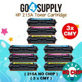 Compatible HP CF215A Set Combo (BCMY, NO CHIP) W2310A, W2311A, W2312A, W2313A Toner Cartridge Used for HP Color LaserJet Pro MFP M183fw/182n/M182nw; Pro M155a/155nw