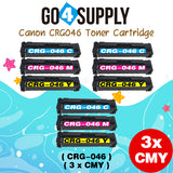 Compatible (Standard-Yield) CANON CRG046 (BCMY) Set Toner Cartridge CRG-046 Used for Color imageCLASS LBP654Cdw/MF735Cdw/MF731Cdw/MF733Cdw; Color i-SENSYS LBP654Cx/653Cdw/MF732Cdw/734Cdw/735Cx; Satera MF731Cdw/LBP654C/LBP652C/LBP651C/MF735Cdw/MF733Cdw