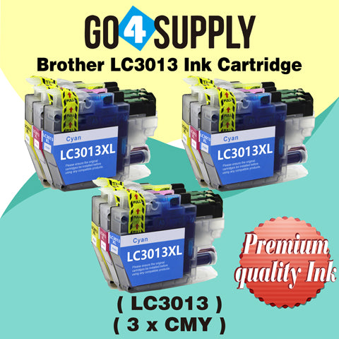 Compatible 3-Color Combo Brother 3013 LC3013XXL LC-3013XXL Ink Cartridge Used for Brother MFC-J491DW/MFC-J497DW/MFC-J690DW/MFC-J895DW Printer
