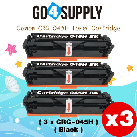 Compatible (High-Yield Page) CANON Black CRG045H CRG-045H Toner Cartridge Used for Color imageCLASS MF634Cdw/LBP612Cdw/MF632Cdw; i-SENSYS MF631Cn/633Cdw/635Cx/LBP611Cn/613Cdw