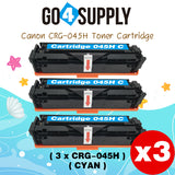Compatible (High-Yield Page) CANON Cyan CRG-045H CRG045H Toner Cartridge Used for Canon Color imageCLASS MF634Cdw/LBP612Cdw/MF632Cdw; i-SENSYS MF631Cn/633Cdw/635Cx/LBP611Cn/613Cdw