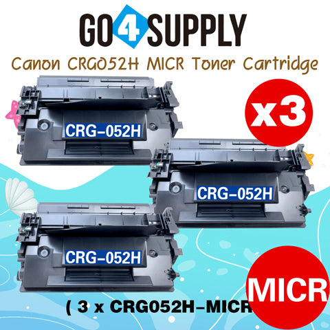 Compatible (High Yield) CANON Micr Toner Cartridge CRG052H CRG-052H Used for Canon imageCLASS LBP214dw/215dw; MF426dw/424dw/429dw; Canon i-SENSYS LBP212dw/214dw/215x; MF421dw/426dw/428x/429x Printers