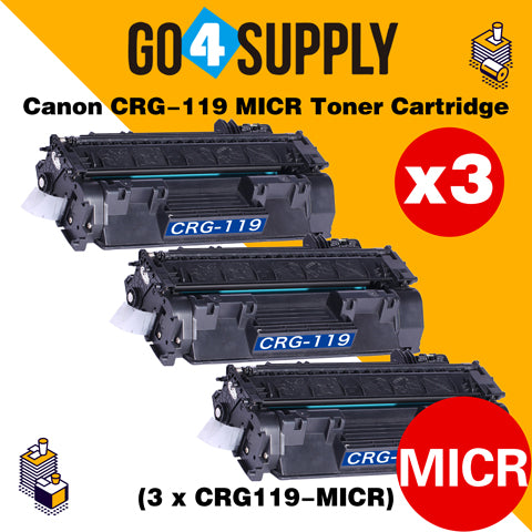Compatible (Standard Page Yield) MICR Toner Cartridge Replacement for Canon i-SENSYS LBP251dw/252dw/253x/MF411dw/MF416dw/MF418x/MF419x, 
Satera LBP251/252/6300/6330/6340/6600 Printers