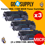 Compatible (High Page Yield) MICR Toner Cartridge Replacement for Canon 119H CRG119H CRG-119H