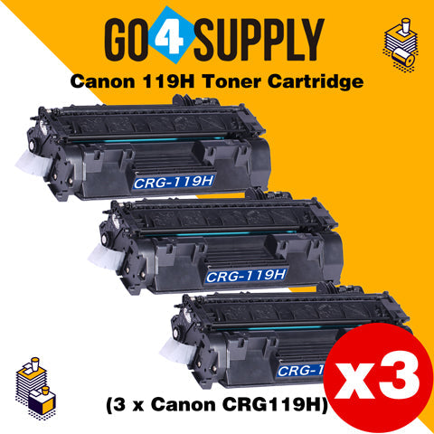 Compatible (High Page Yield) Toner Cartridge Replacement for Canon i-SENSYS LBP251dw/252dw/253x/MF411dw/MF416dw/MF418x/MF419x, Satera LBP251/252/6300/6330/6340/6600